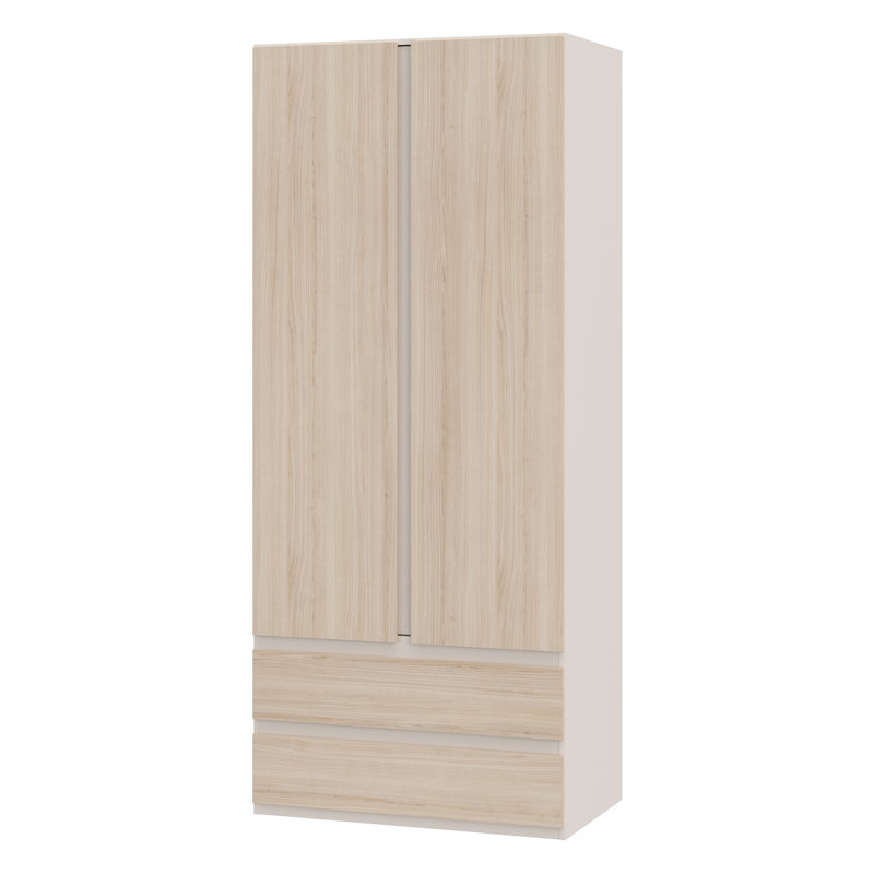 Tashyia 2 Door Wardrobe