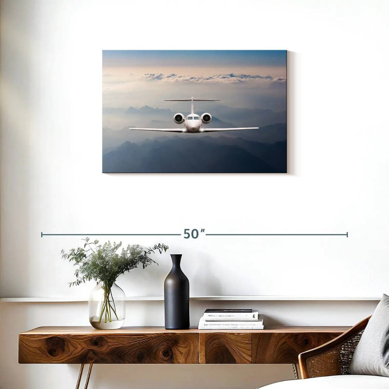 Jet d'affaires Mehar Alpes, H 20 po x l 30 po