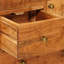 Solid Wood Rectangle Accent Chest