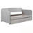 Twin Size Upholstered Daybed with Trundle-642741161