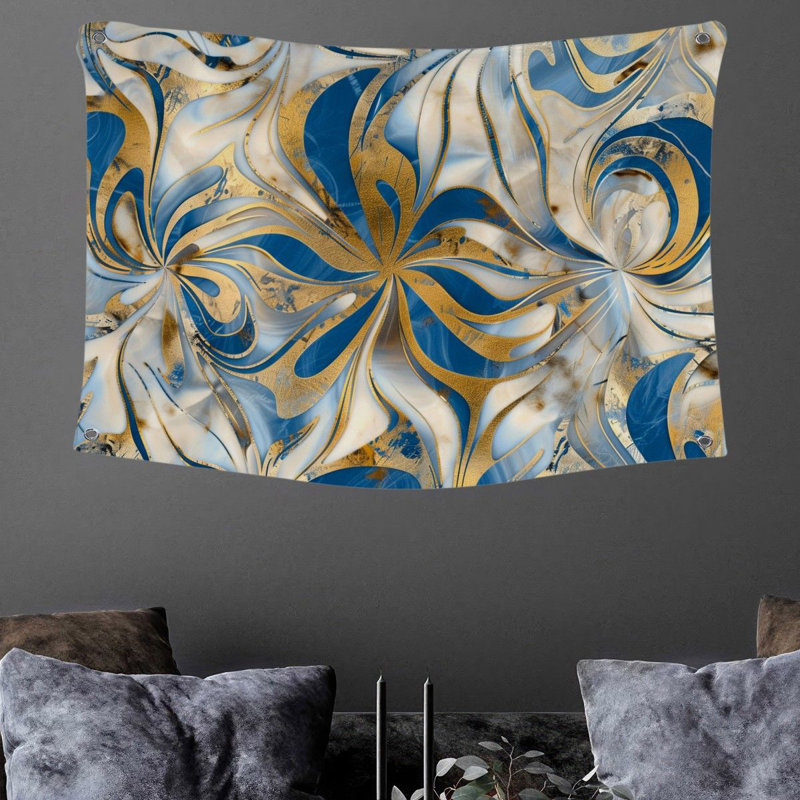 Tapisserie en microfibre, H 50 po x l 60 po