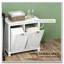 Laundry Hamper Cabinet with Anti-Toppling Security Design