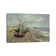 Fishing Boats on the Beach at Les Saintes Maries de la Mer by Vincent van Gogh Painting Print on Canvas