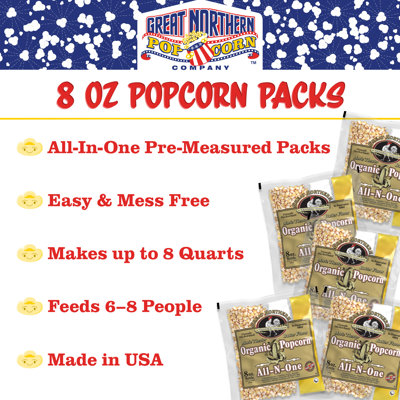 Great Northern Popcorn Popcorn Kernels, Popcorn Ingredients