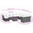  Garden Sofa Set Grey