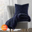 Cosy Diamond Faux Fur 43x43cm Cushion-73114522