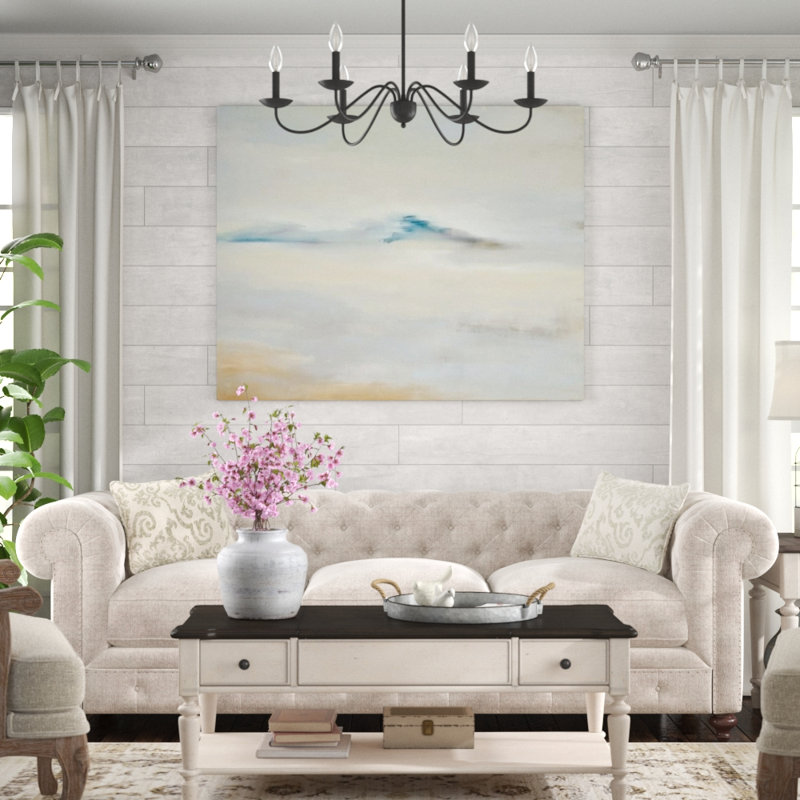 «Misty Island» par Samuel Kane - impression, Plexi, H 24 po x l 30 po x P 1,5 po
