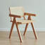 Ensemble de table en bois massif élégant et durable-106897245