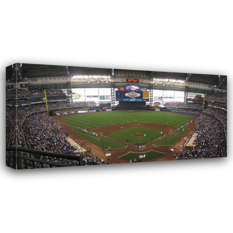 Miller Park, 12" H x 24" W