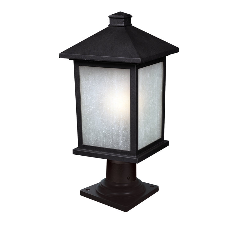 Luminaire d'extérieur à 1 lumière Wabansia, Noir / blanc