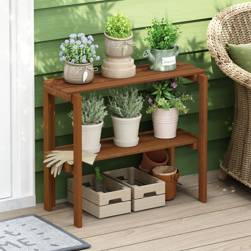 Andhy Wood Elevated Planter