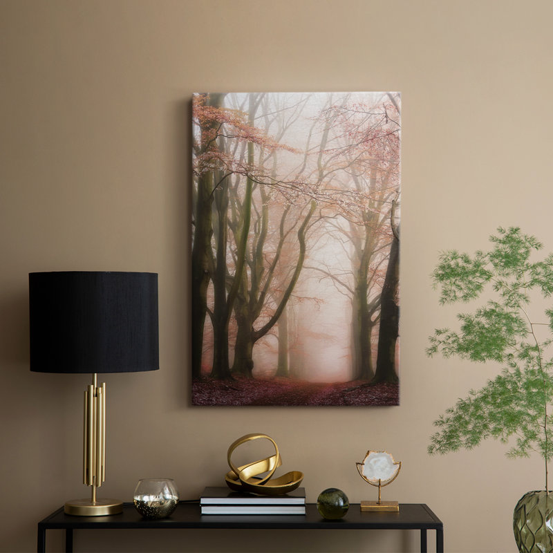 Avenue rose - Cavas enveloppés de galerie, H 48 po x l 32 po