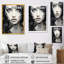 «Black Marble Woman Beauty II - Abstract Portraits», art mural-1658959120-1658959121