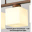 Pied de lampe en fer de style américain avec abat-jour en verre-314998719-314998716