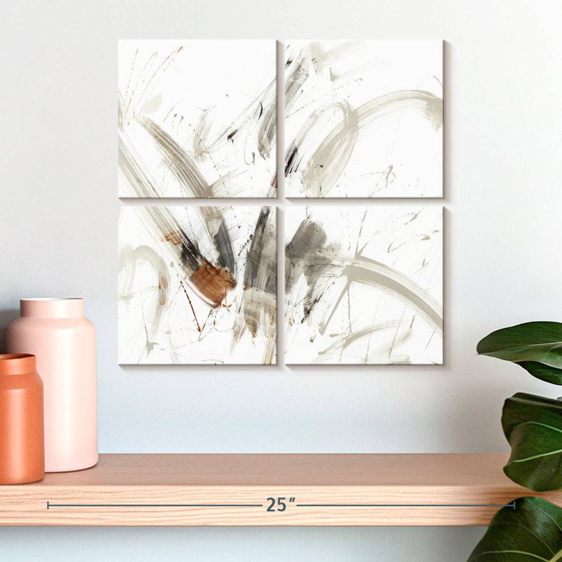 The Space Between Us I, 18" H x 18" W