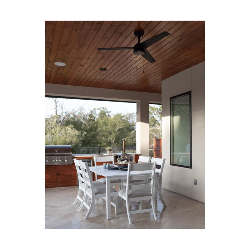 Berkley Outdoor Square Dining Table, Matte Black, Matte Black