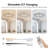 24" Crystal Flush Mount Ceiling Fan With Light