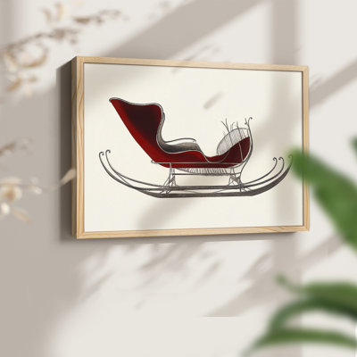 Chirstmas Art-DCCCLXI -Framed Print - Restickable