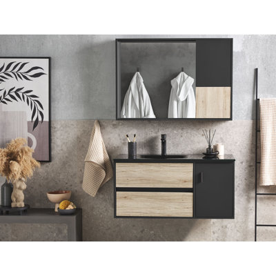 Kulraj 1000 mm Single Vanity with Integrated Ceramic Basin