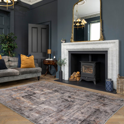 Tathiana Vintage Look Cotton Machine Tufted Area Rug