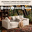 Upholstered 77.2 " Fabric Sofa & Chaise-544317596