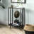 Vireo Glass Top Console Table-1684075238
