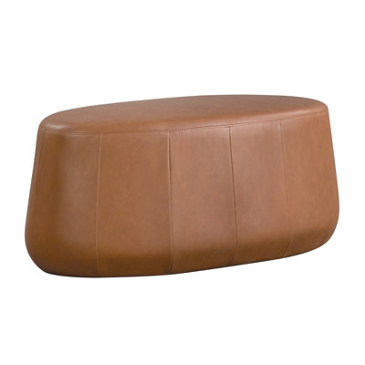 Burdett Upholstered Ottoman Large Carmel