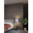 Transitional 1 Light Crystal Base Table Lamp