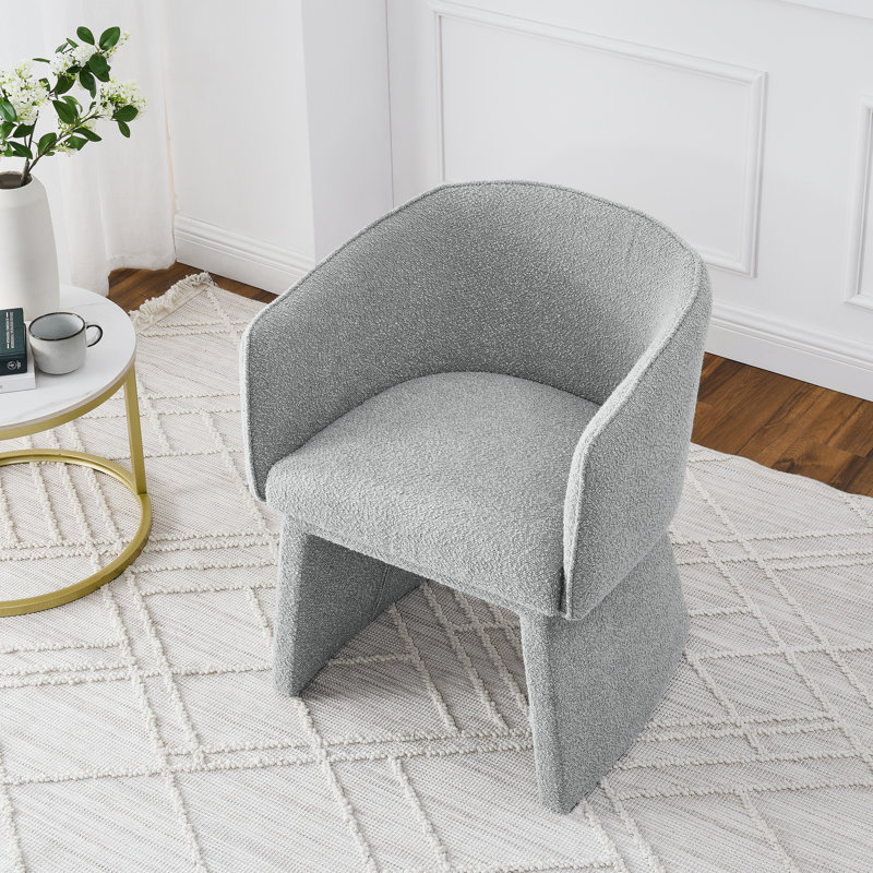 Chaise moderne et simple de style moderne, Gris clair