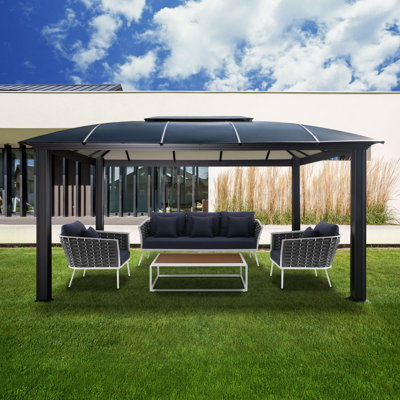 Cambridge Aluminum Patio Gazebo -  Paragon Outdoor, GZ3DXL