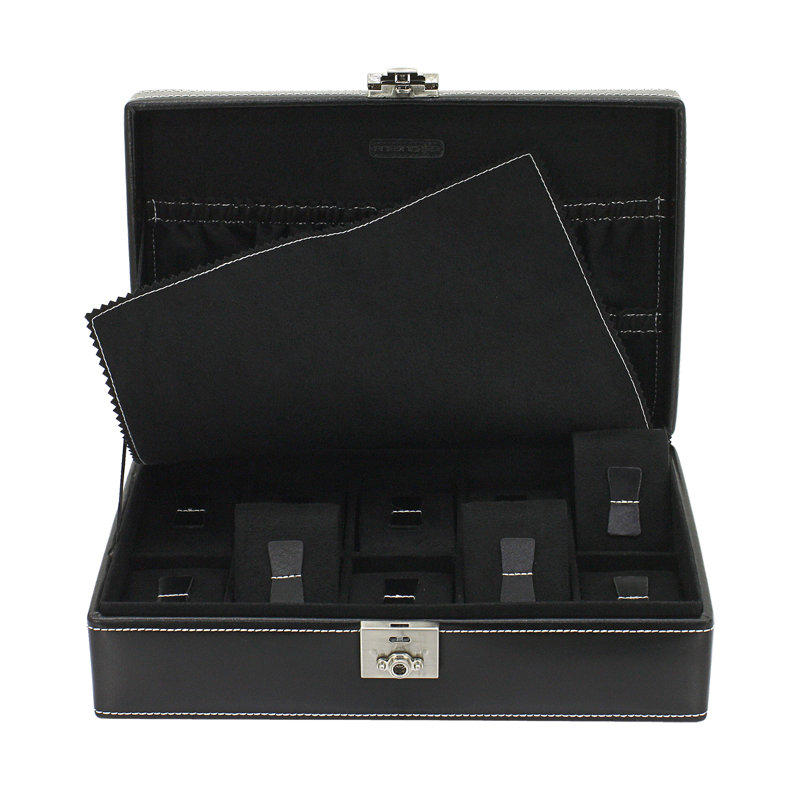 London Leather Watch Box + Locking