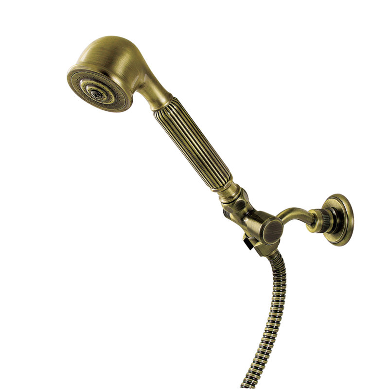 Kingston Brass Restoration Hand Shower Kit, Antique Brass