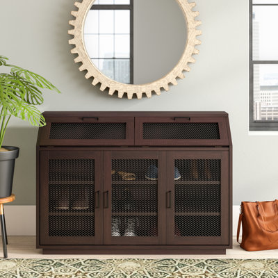 12 - Pair Shoe Storage Cabinet