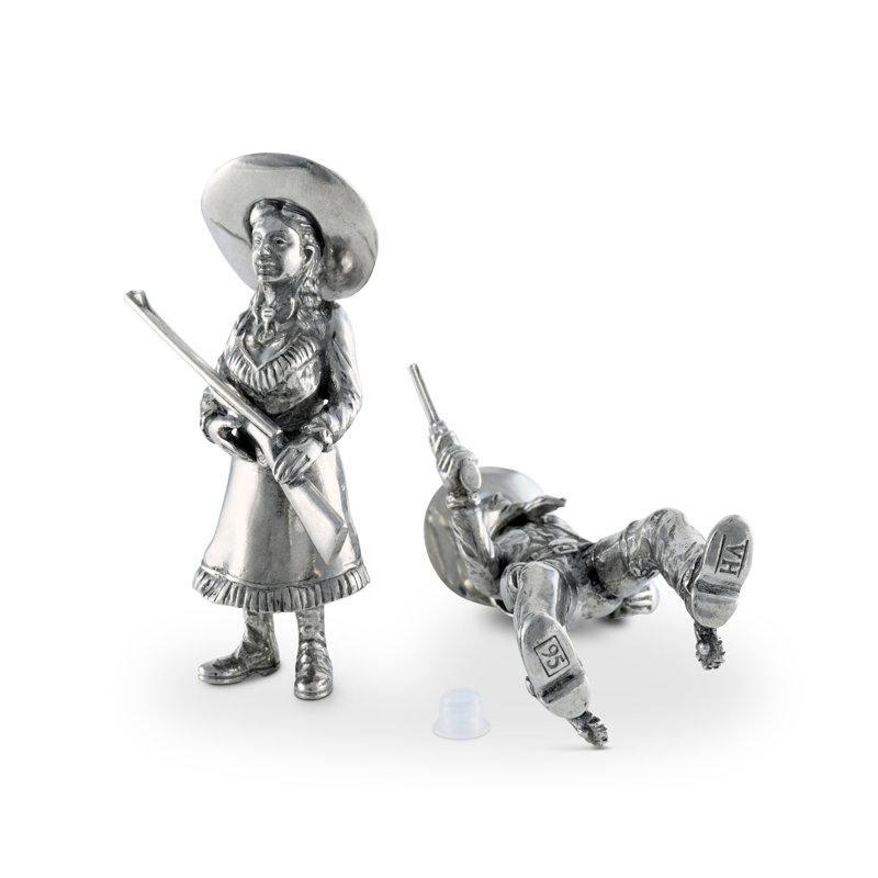 Western Salt And Pepper Shaker Set