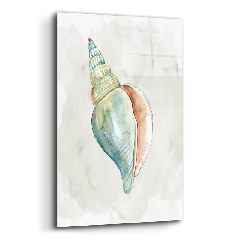 «Pastel Shell II» par Carol Robinson, H 24 po x l 16 po x P 0,2 po
