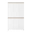 Armoire de bar Farmhouse avec porte de grange coulissante, grande table de buffet de bar Buffet