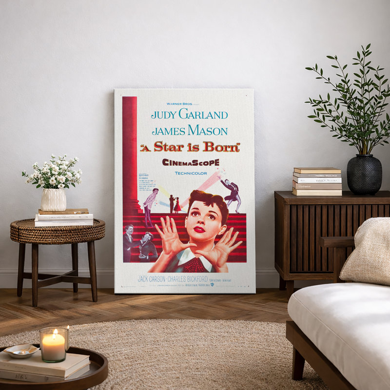 A Star Is Born Classic, H 36 po x l 24 po x 1,5 po, Toile tendue