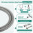 Drill-Free Slide Bar Combo Rain Showerhead 7-Setting Hand, Dual Shower Head Spa System With Tup Spout (Rough-In Valve Included)-118534825