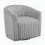 Fauteuil demi-tonneau pivotant Alexa