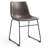 Tyrone 19 " H Faux Leather Upholstered Iron Side Chair-1327265089