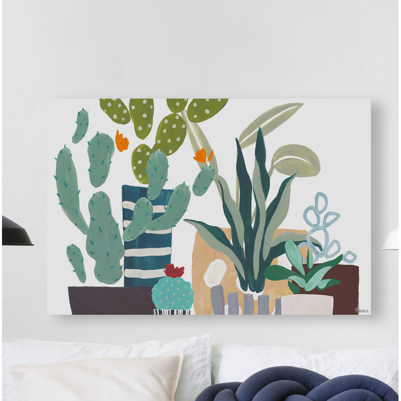 «Tender Plants», reproduction sur toile, H 8 po x l 12 po x P 1,5 po