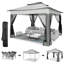 Pavillon de jardin escamotable 11 x 11 avec moustiquaire -99604251