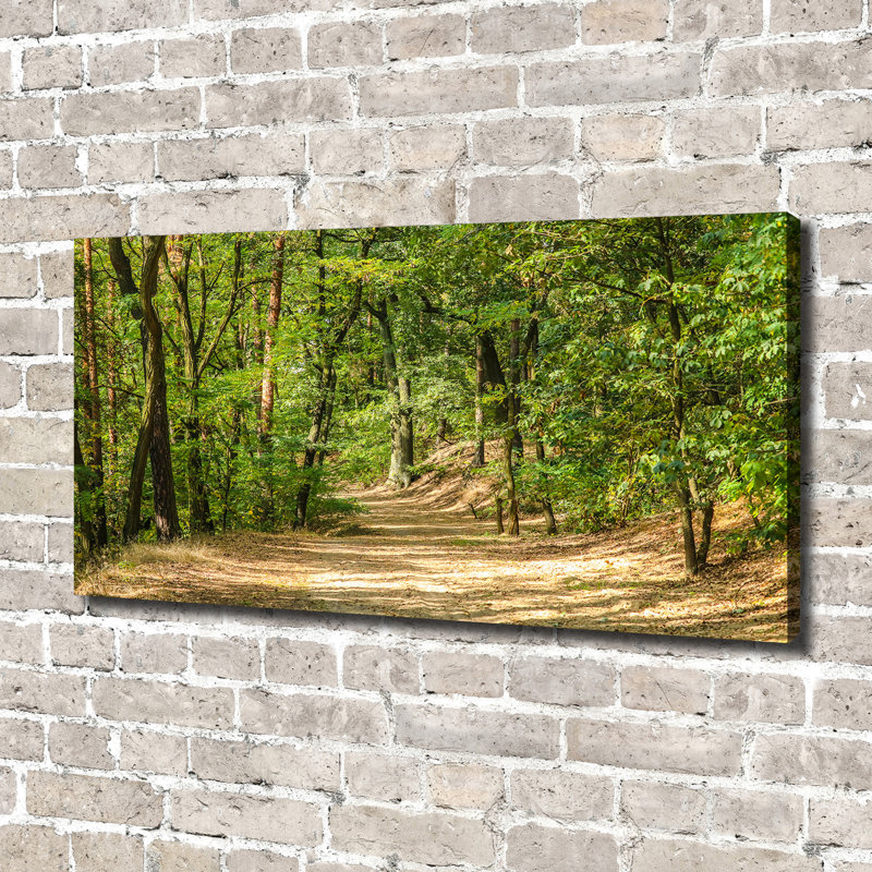 Forest Track - No Frame Print on Canvas