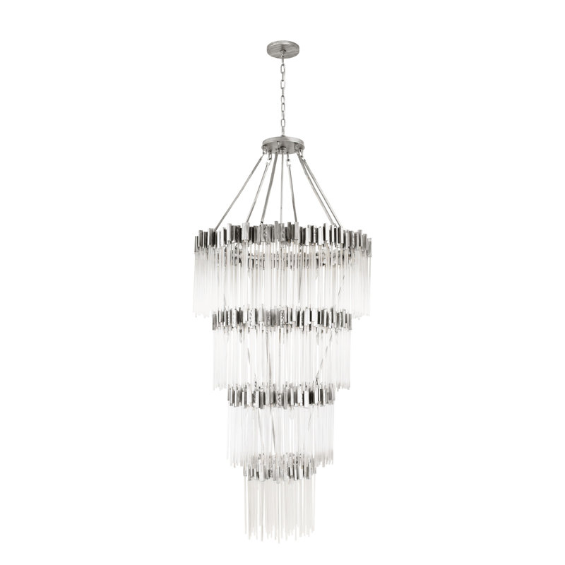 Lustre 30 lumières Matrix, nuit pluvieuse, Nuit pluvieuse