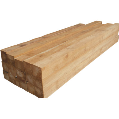 Poteaux carrés en teck de qualité supérieure pour projets extérieurs | Bois de teck durable certifié FSC