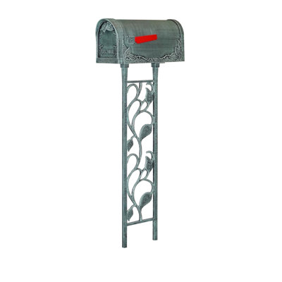 Aluminum Post Mounted Mailbox