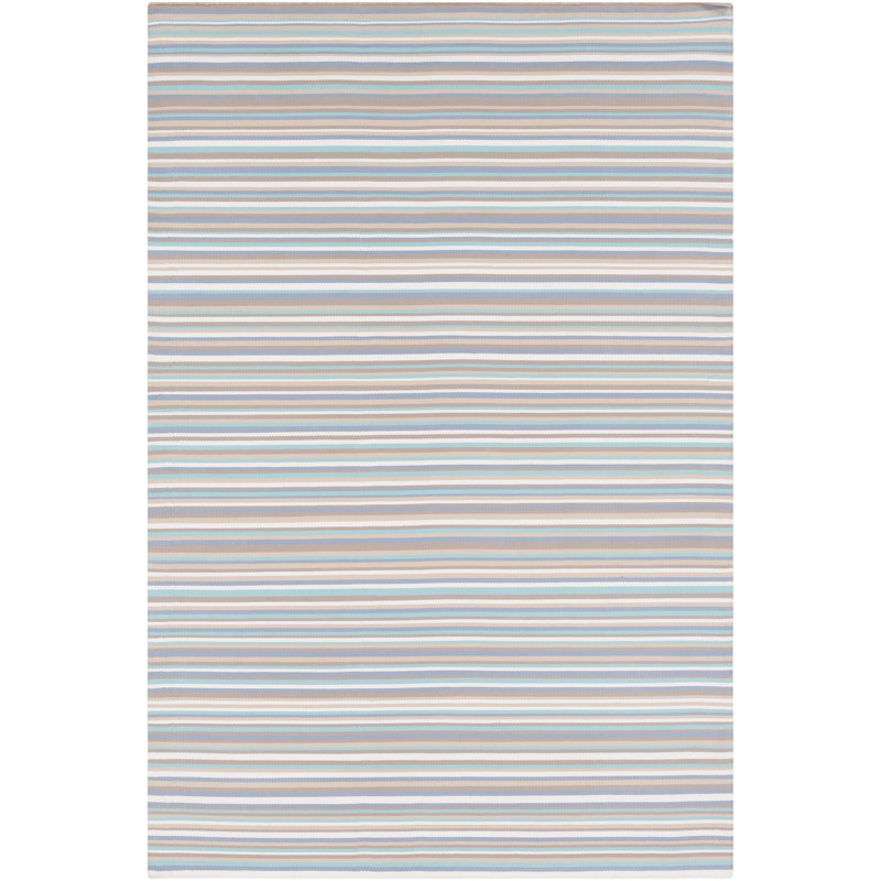 Arianah Striped Indoor / Outdoor Rug, Rectangle 2' x 3'