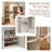 Elegant Black Multifunctional Hall Cabinet Combo - Versatile Storage & Hall Tree 2-in-1 for Any Space-274722925
