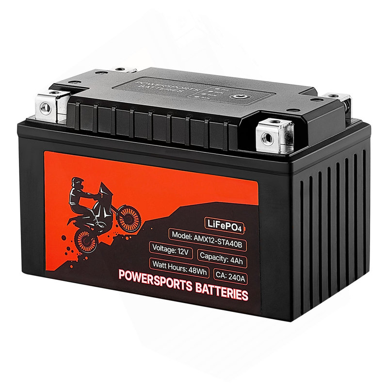 Batterie pour motocyclette 12V 4Ah YTX12-BS