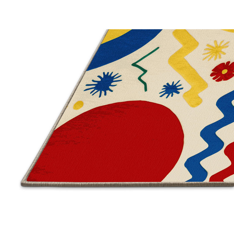 Sleek Bounce Rug, Round 6'
